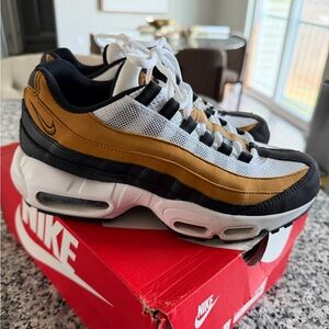 Nike Air Max 95 in Black, White, and Brown